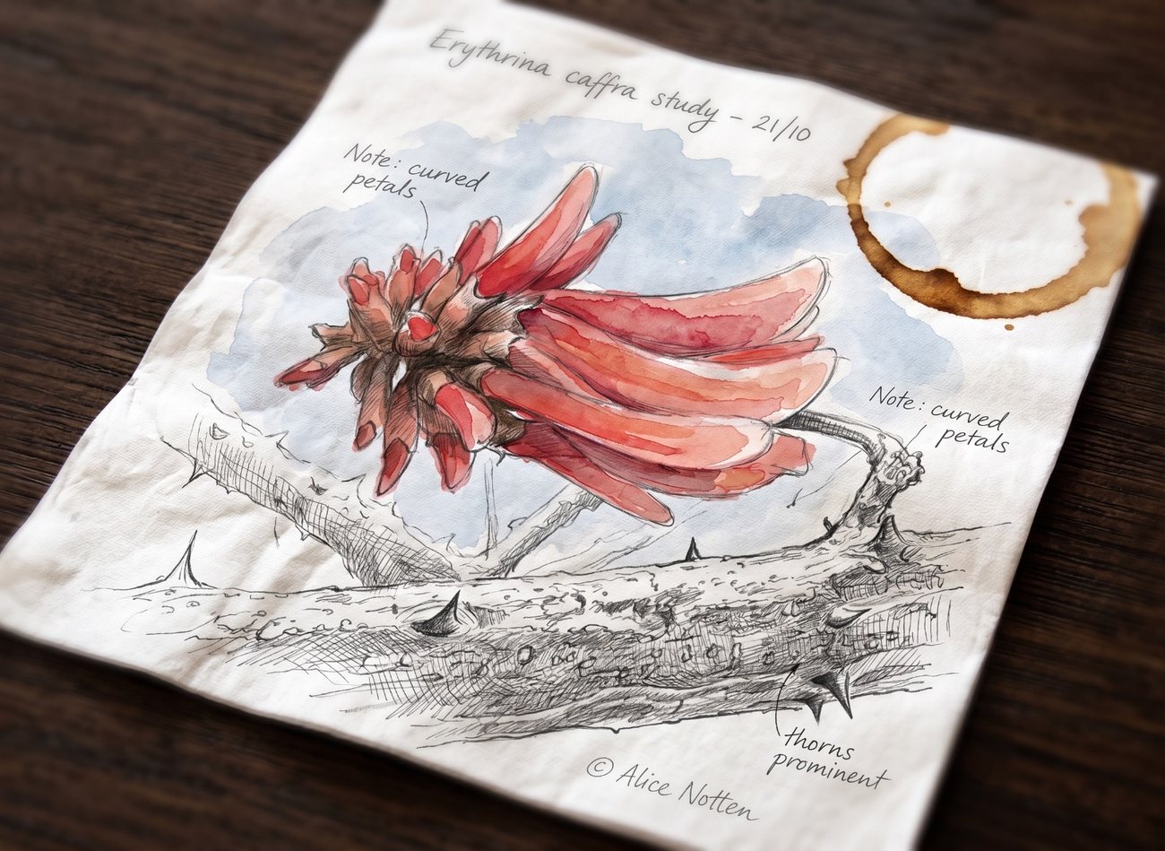 Erythrina caffra study